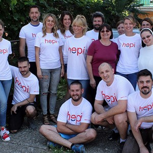 Zaposlenici HEP Opskrbe obojali dječje sobe i predsoblja u Caritasovoj kući na Trešnjevci u Zagrebu